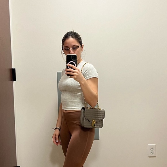 Celine C Bag Quilted Calfskin in ‘Pebble’ - Picture 12 of 14